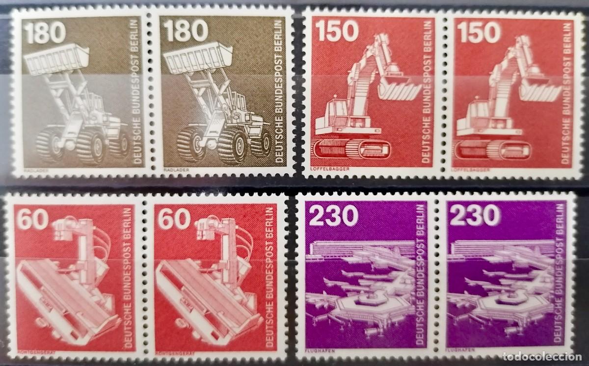 Sellos: ALEMANIA 1978 - INDUSTRIA . PAR HORIZONTAL . - Foto 1