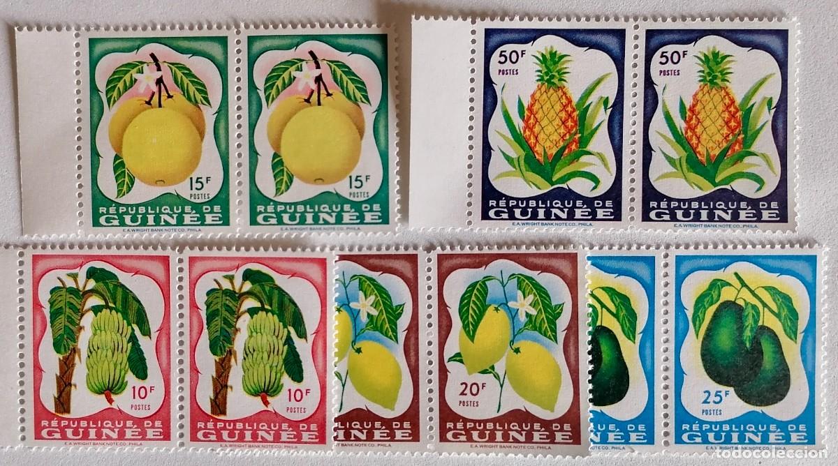 Sellos: GUINEA 1959 - FRUTOS . - Foto 1