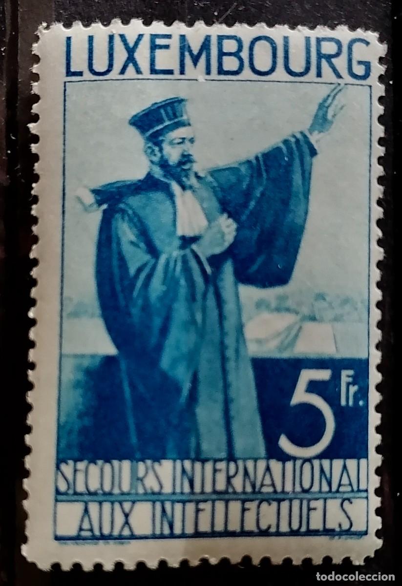 Sellos: LUXEMBURGO 1935 - ABOGADO . - Foto 1