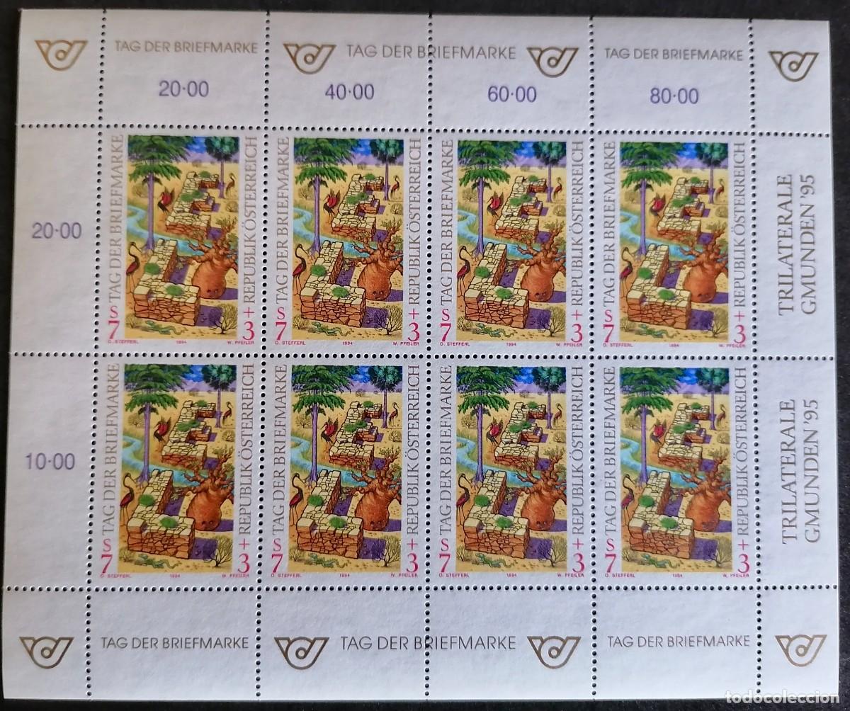 Sellos: AUSTRIA 1994 - HB D&Iacute;A DEL SELLO . - Foto 1