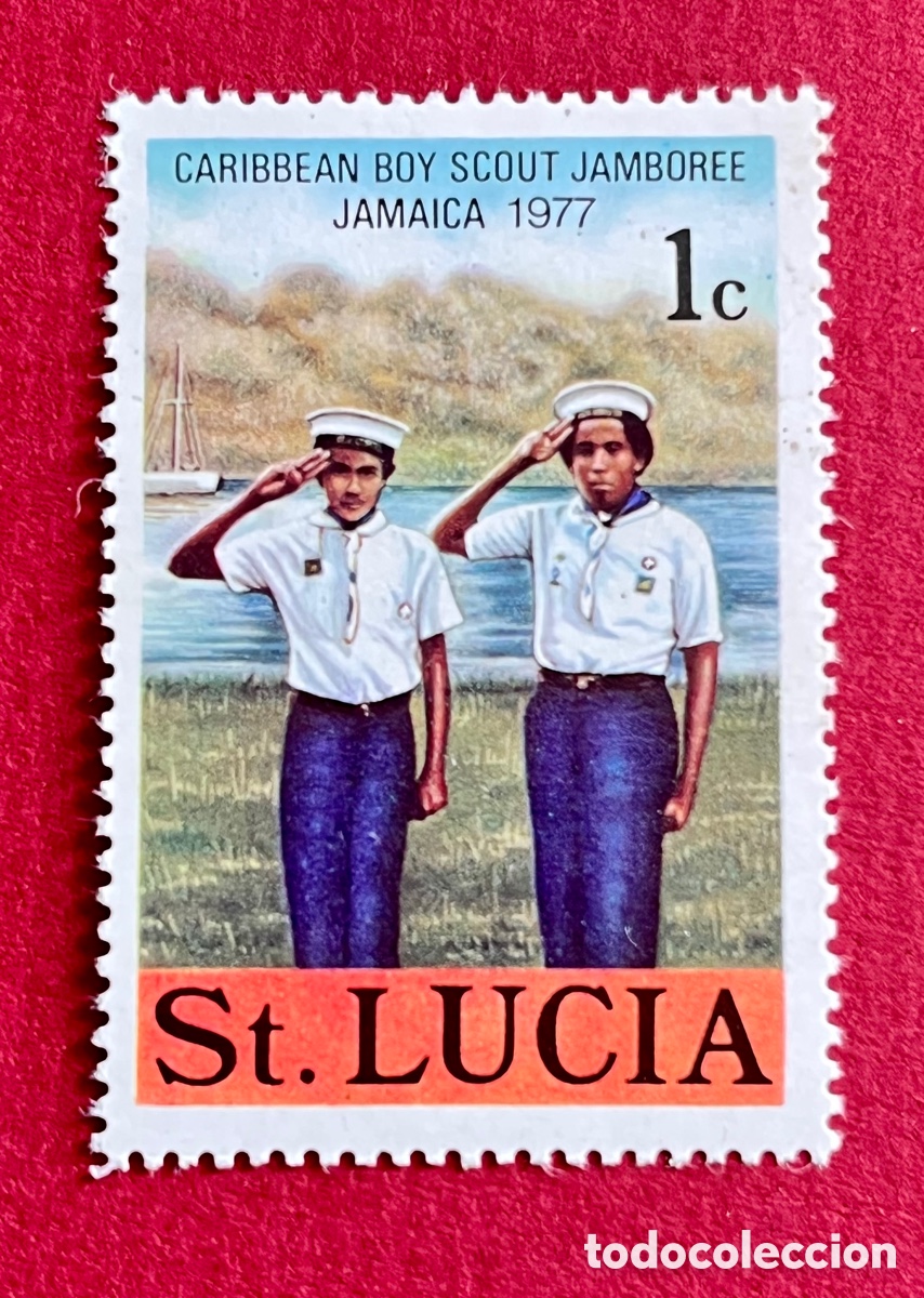Sellos: Sello Jamaica. 1977. Boy Scouts - Foto 1