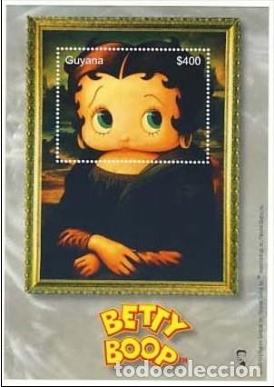Sellos: GUYANA 2000 SHEET MNH BETTY BOOP - Foto 1
