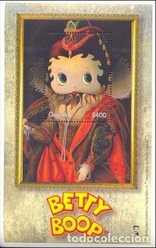 Sellos: GUYANA 2000 SHEET MNH BETTY BOOP - Foto 1
