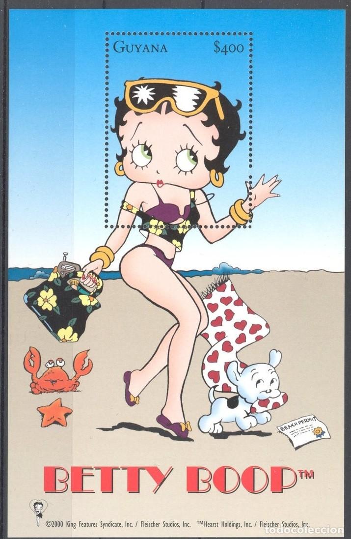Sellos: GUYANA 2000 SHEET MNH BETTY BOOP - Foto 1