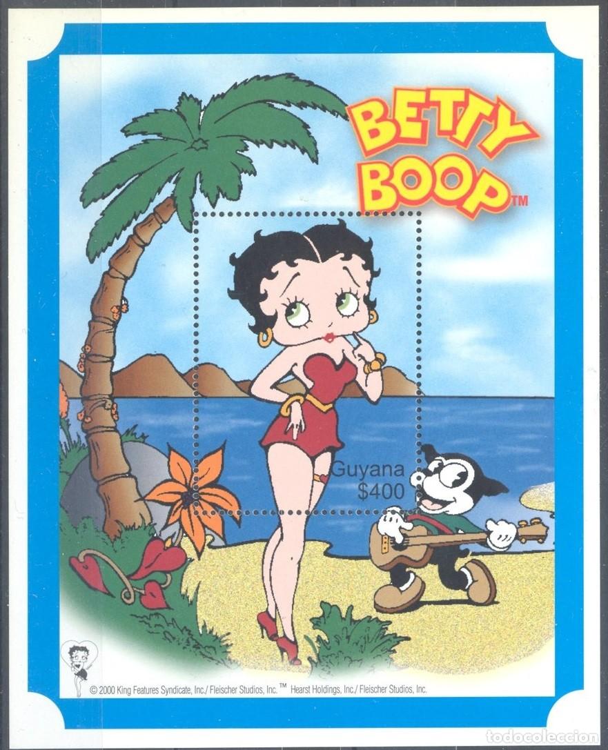 Sellos: GUYANA 2000 SHEET MNH BETTY BOOP - Foto 1