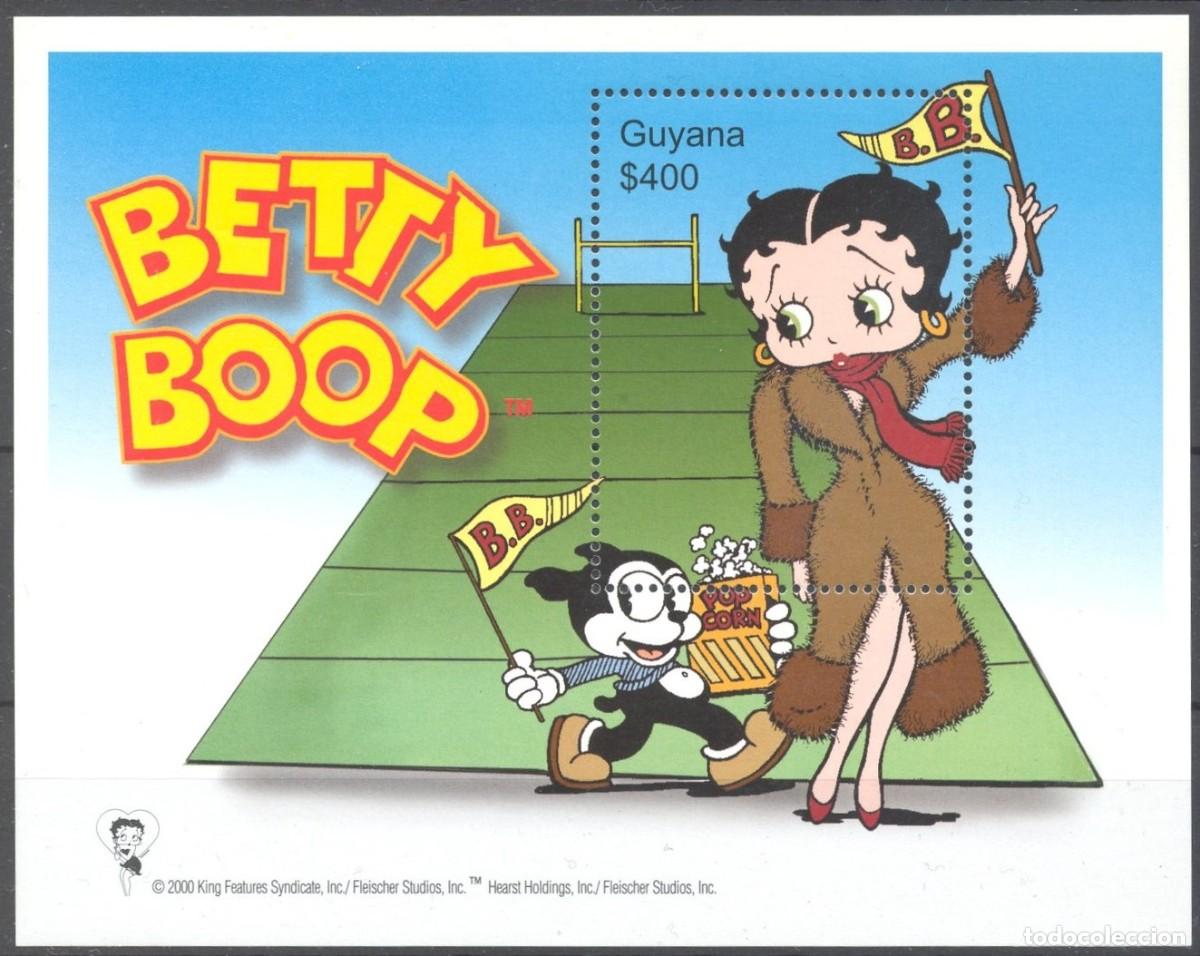 Sellos: GUYANA 2000 SHEET MNH BETTY BOOP - Foto 1