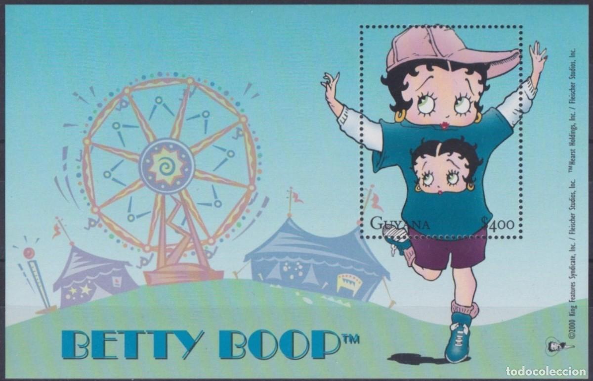 Sellos: GUYANA 2000 SHEET MNH BETTY BOOP - Foto 1