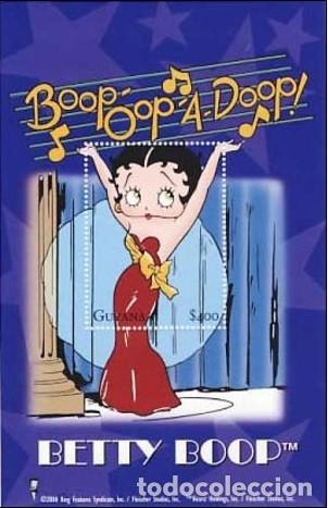 Sellos: GUYANA 2000 SHEET MNH BETTY BOOP - Foto 1