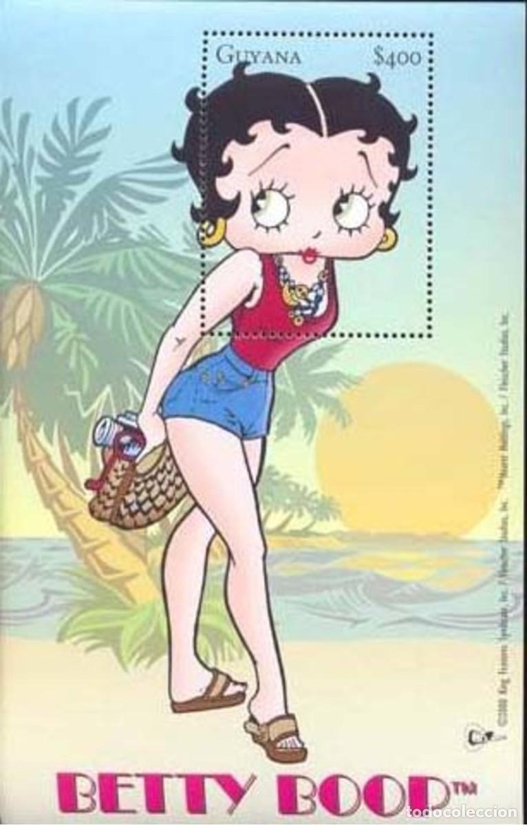 Sellos: GUYANA 2000 SHEET MNH BETTY BOOP - Foto 1
