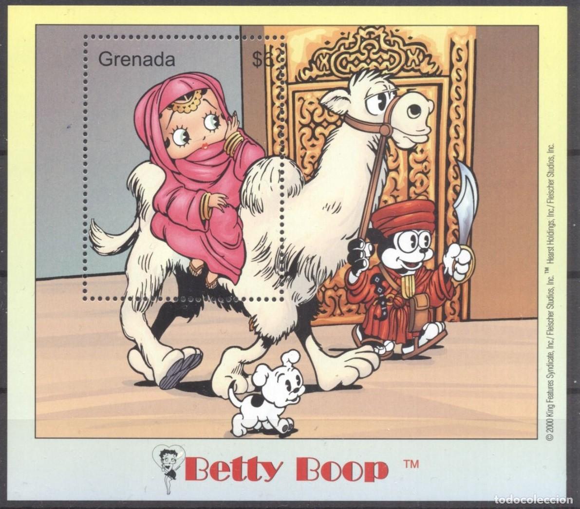 Sellos: GRENADA 2000 SHEET MNH BETTY BOOP - Foto 1