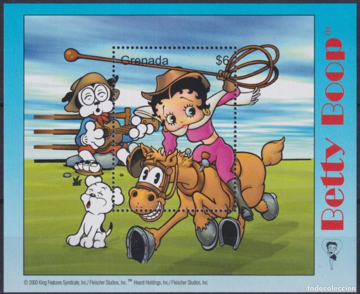 Sellos: GRENADA 2000 SHEET MNH BETTY BOOP - Foto 1