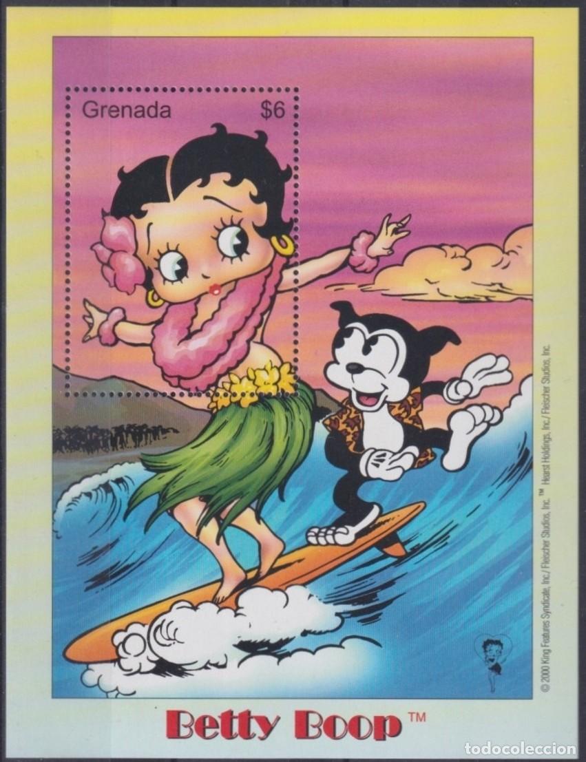 Sellos: GRENADA 2000 SHEET MNH BETTY BOOP - Foto 1