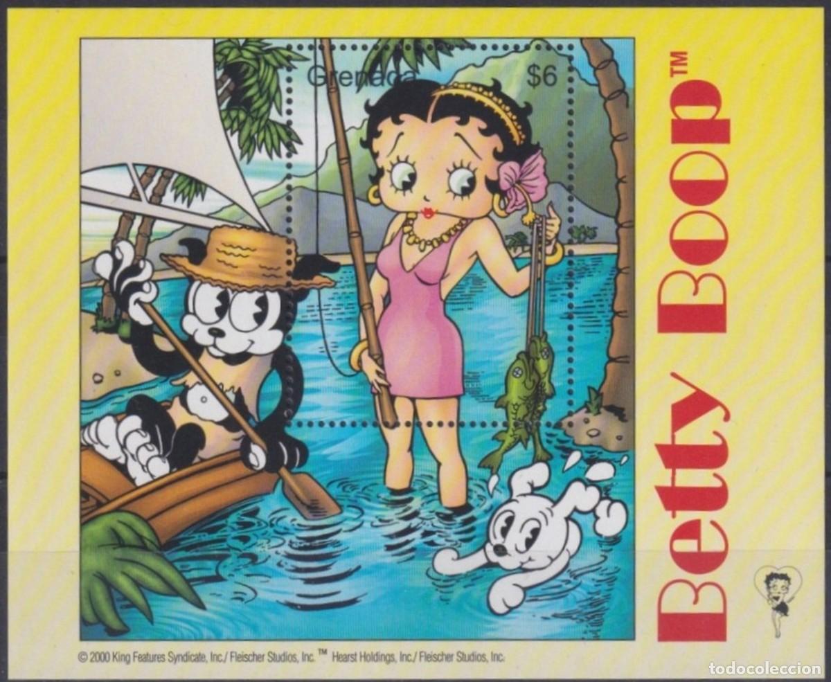 Sellos: GRENADA 2000 SHEET MNH BETTY BOOP - Foto 1