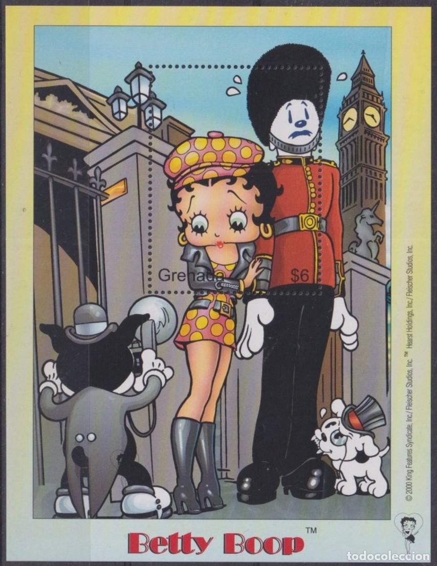 Sellos: GRENADA 2000 SHEET MNH BETTY BOOP - Foto 1