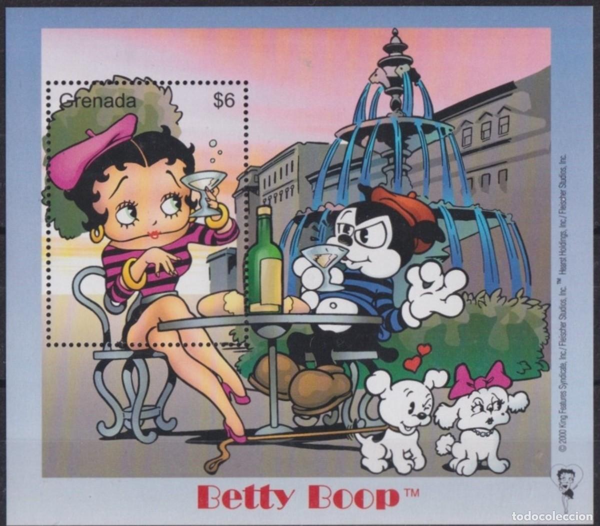 Sellos: GRENADA 2000 SHEET MNH BETTY BOOP - Foto 1