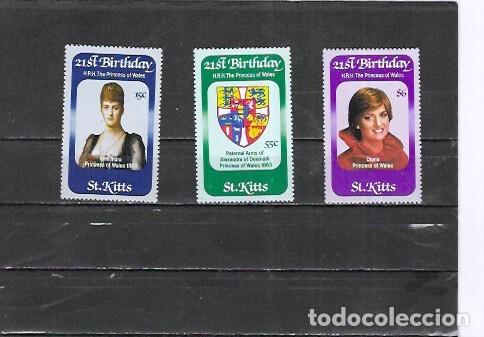 Stamps: SAN KITIS n&ordm; 512 al 514(**)
