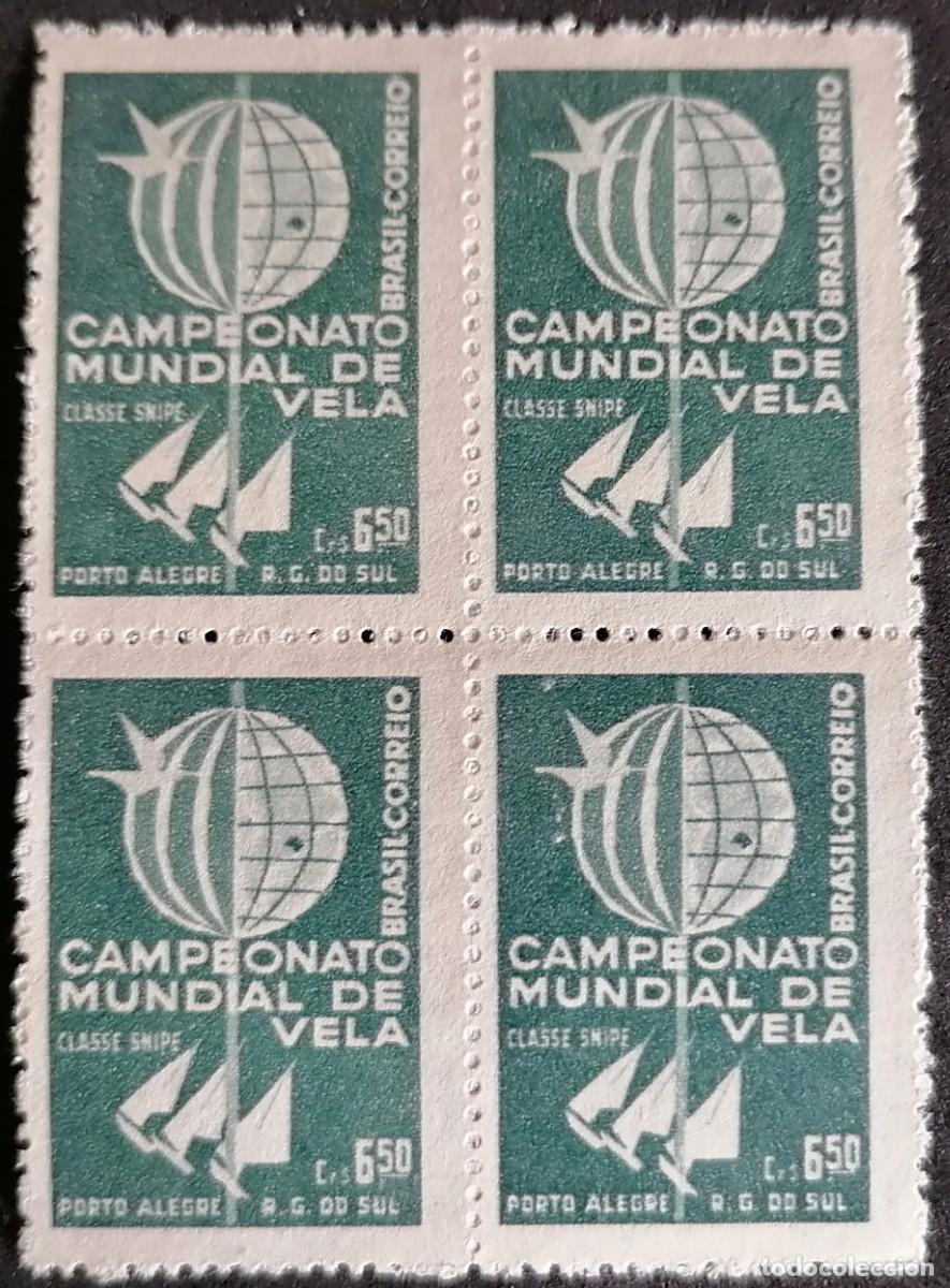 Sellos: BRASIL 1959 - CAMPEONATO DE VELA . - Foto 1