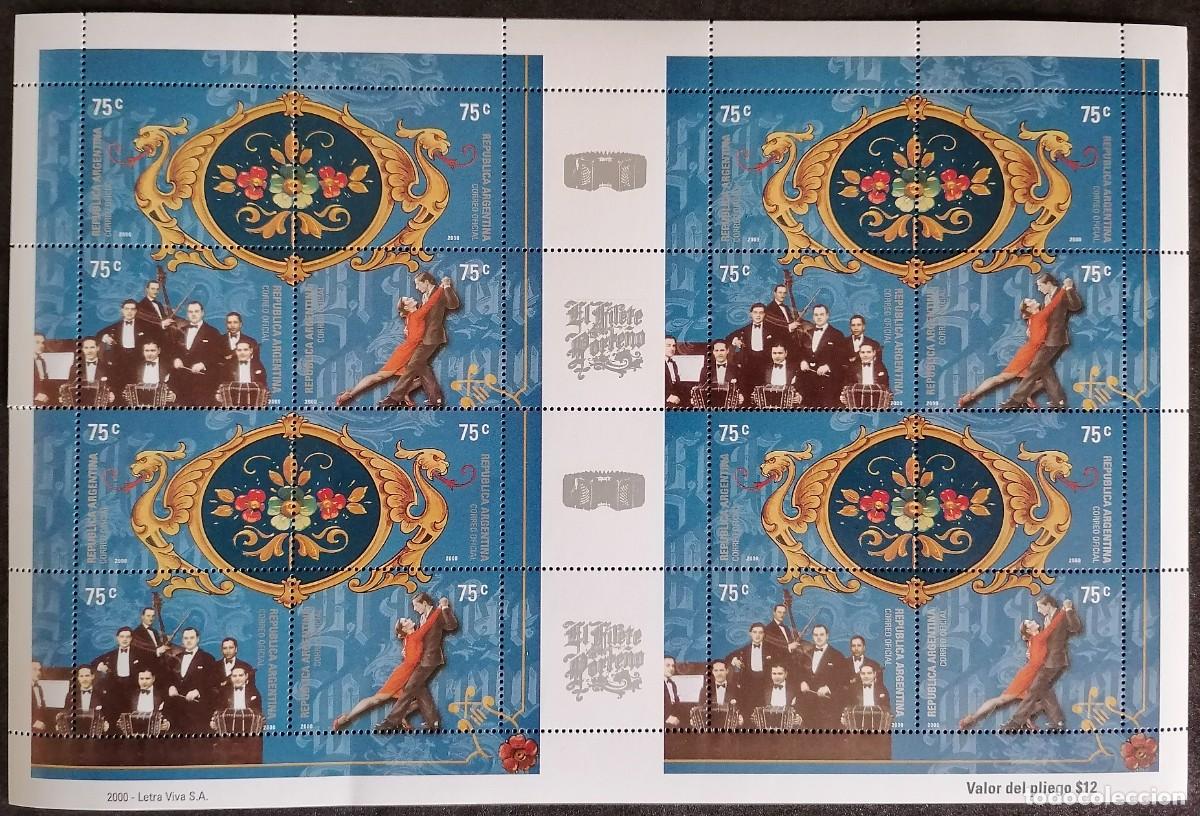 Sellos: ARGENTINA 2000 - HB EL TANGO . - Foto 1