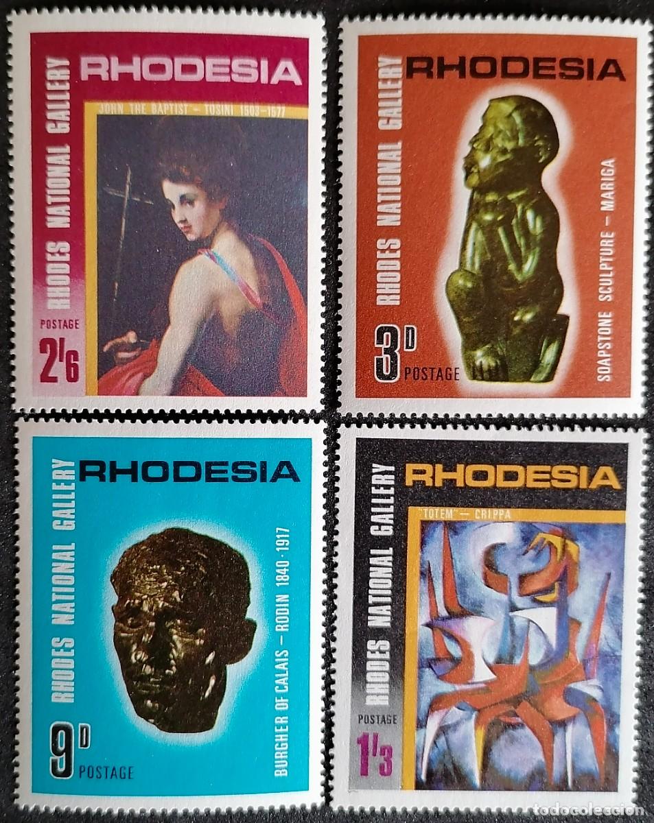 Sellos: RODESIA 1967 - ARTE . - Foto 1