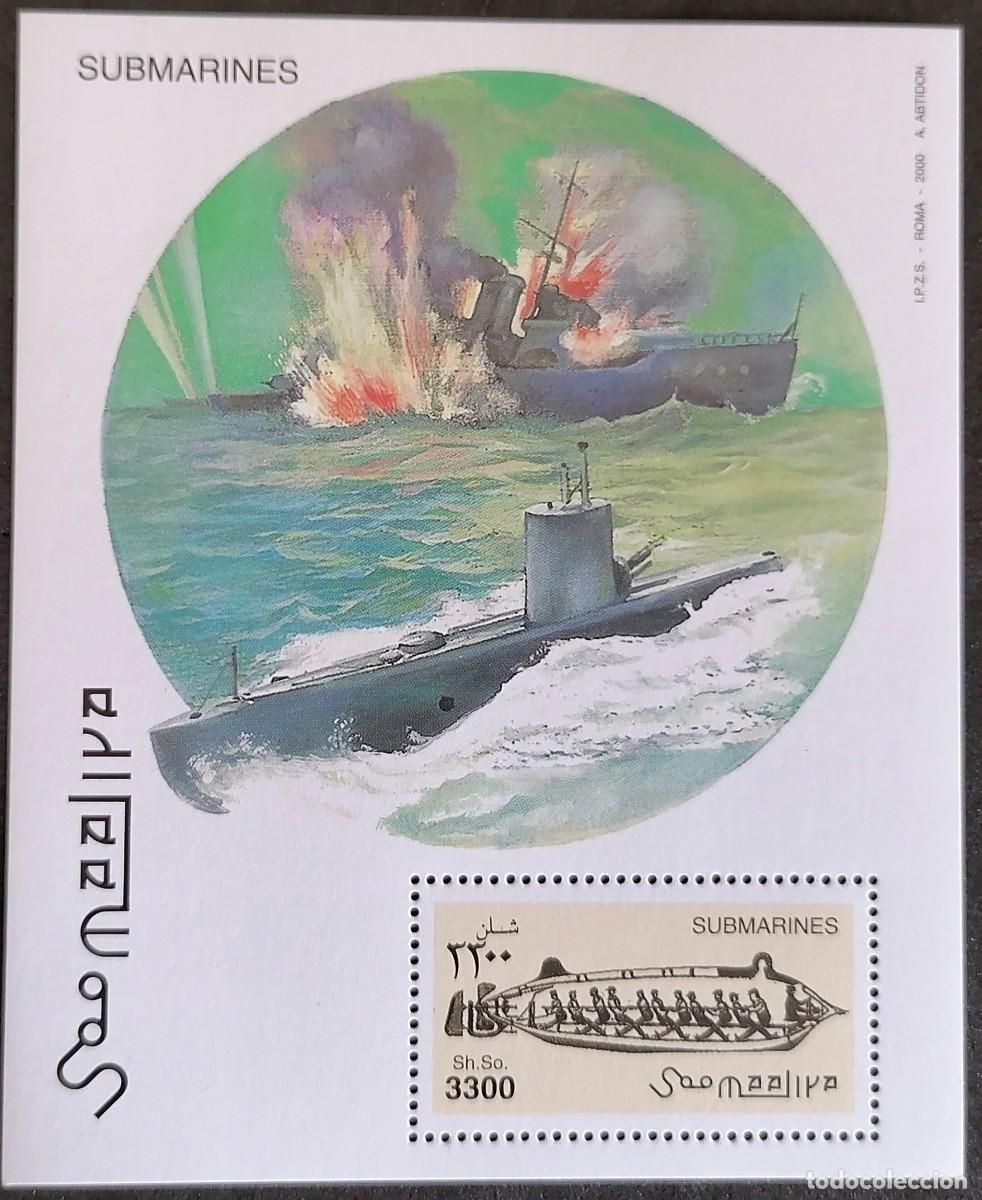 Sellos: SOMALIA 2000 - HB BUBMARINO = - Foto 1