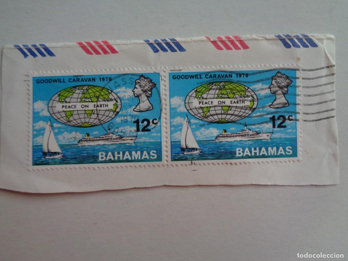 Sellos: LTE DE 2 SELLOS DE LAS BAHAMAS - Foto 1