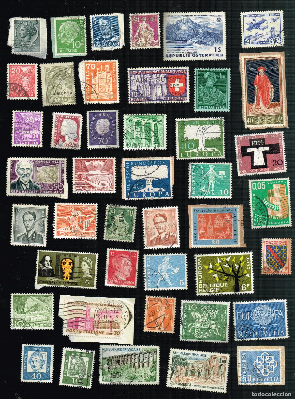 Sellos: LOTE 43 SELLOS VARIADOS DIVERSOS PAISES Y TEMAS Ref. 169 - Foto 1