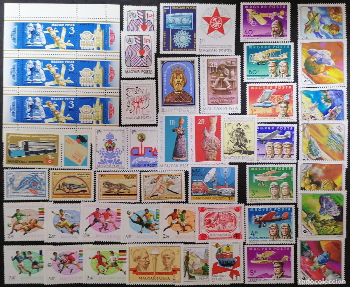 Sellos: HUNGRIA 1978 - SERIES COMPLETAS .