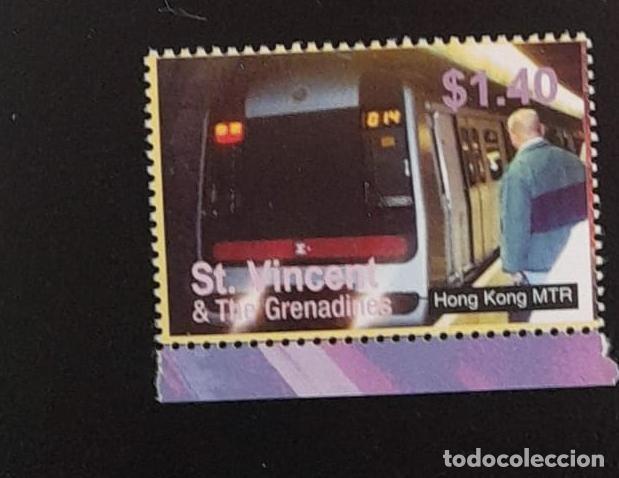 Sellos: SL) SAINT VINCENT AND THE GRENADINES MNH TRAIN - Foto 1