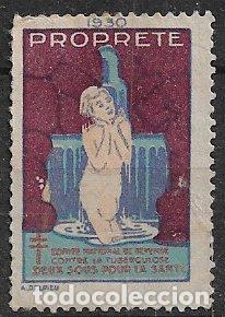 Sellos: VI&Ntilde;ETAS, Protuberculosos, Francia, 1930 Limpieza (*) - Foto 1