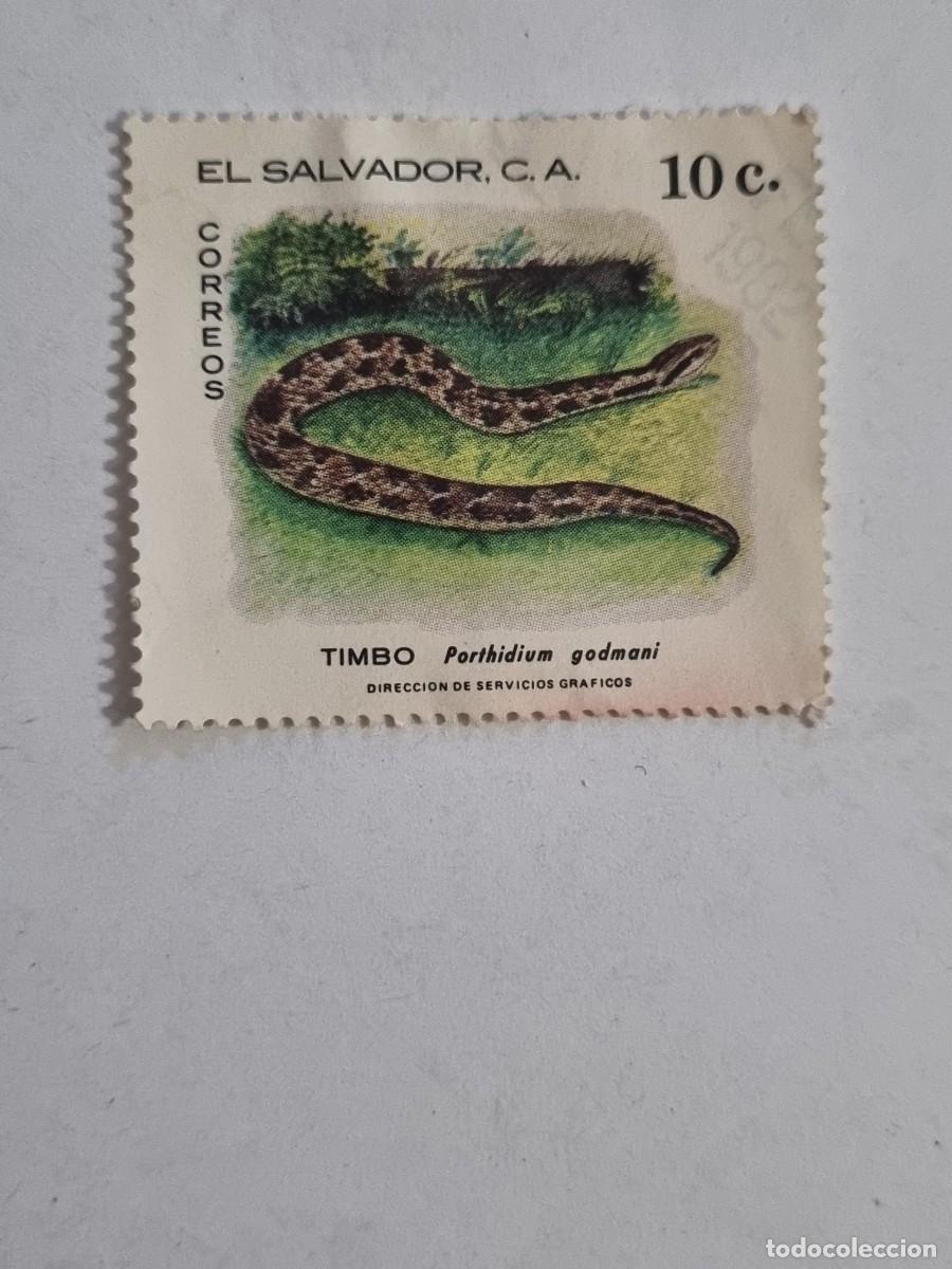 Sellos: Sello - EL SALVADOR - (b.65) - Foto 1