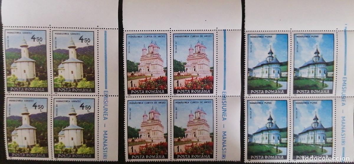 Sellos: RUMANIA 1991 - ARQUITECTURA # - Foto 2