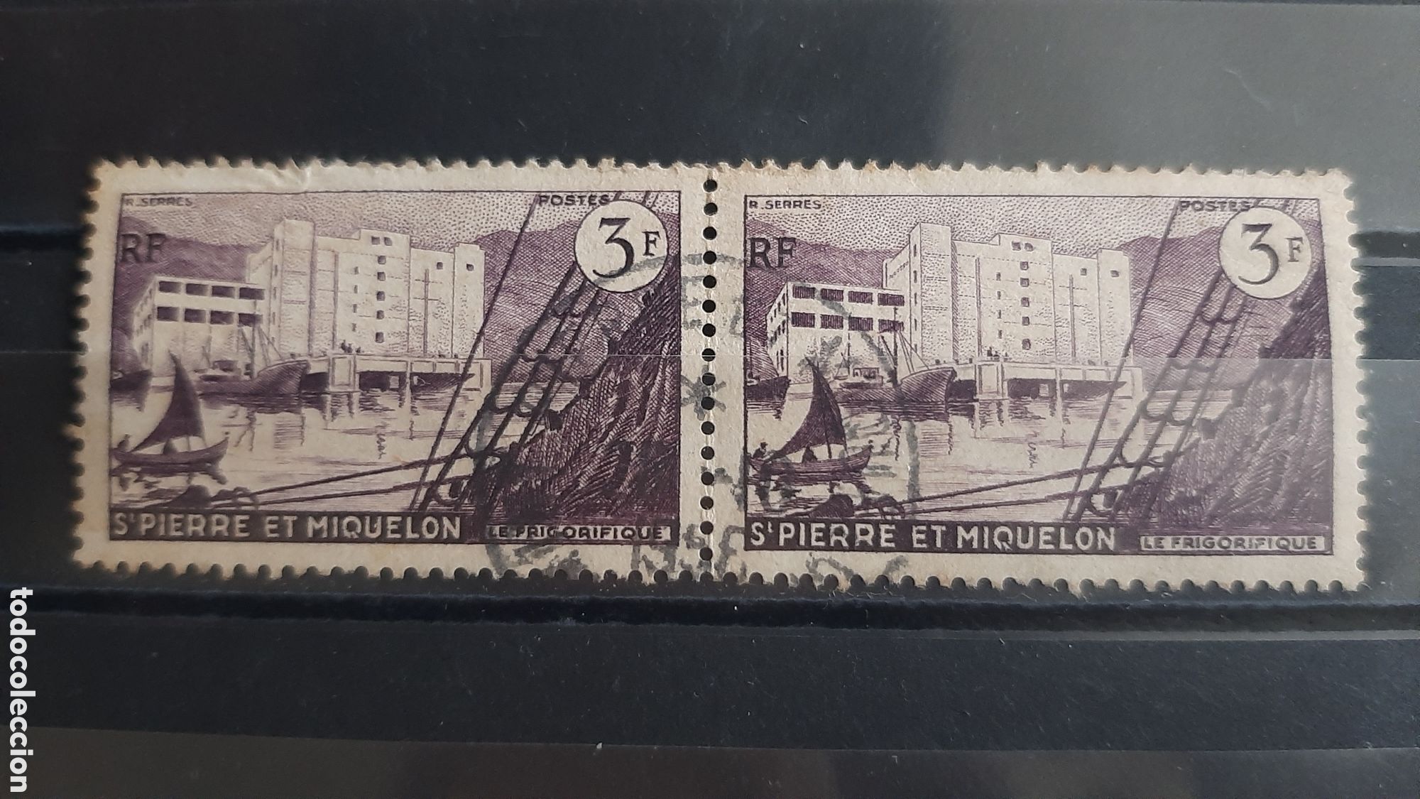 Sellos: (SAN PIERRE Y MIQUEL&Oacute;N - Foto 3