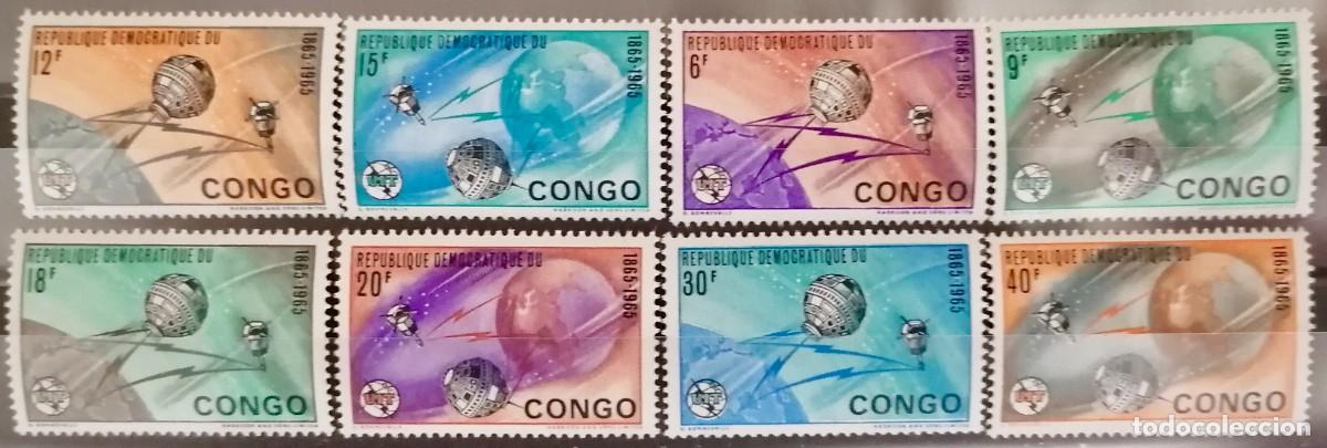 Sellos: CONGO 1965 - CENTENARIO UIT . - Foto 1