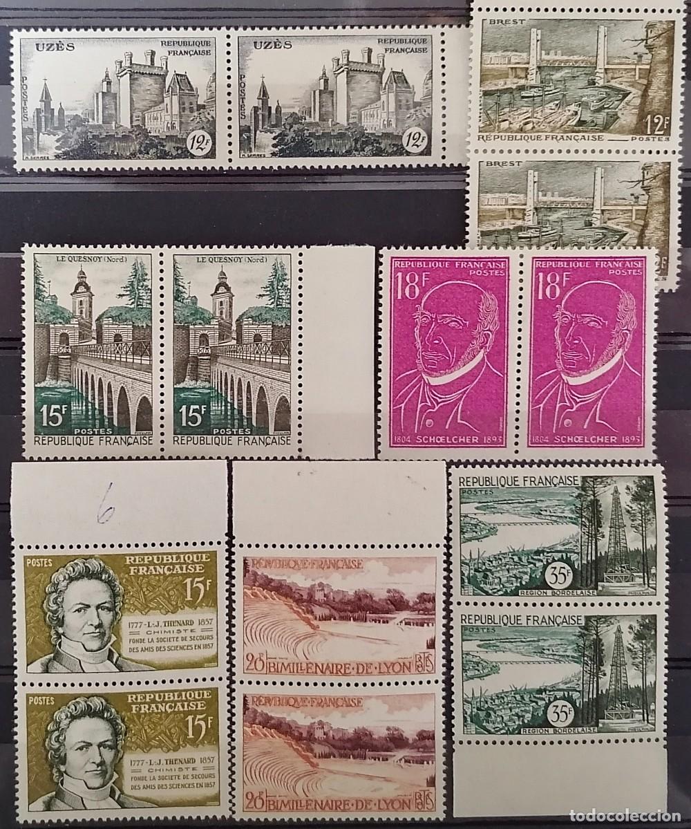 Sellos: FRANCIA 1957 - LOTE . - Foto 1