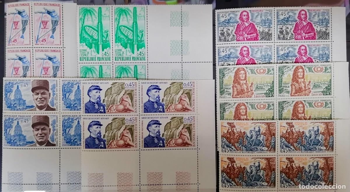 Sellos: FRANCIA 1970 - VARIAS SERIES . - Foto 1