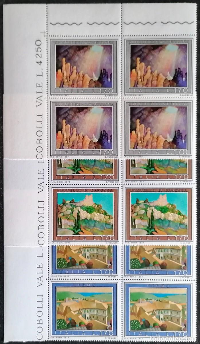 Sellos: ITALIA 1977 - TURISMO . - Foto 1