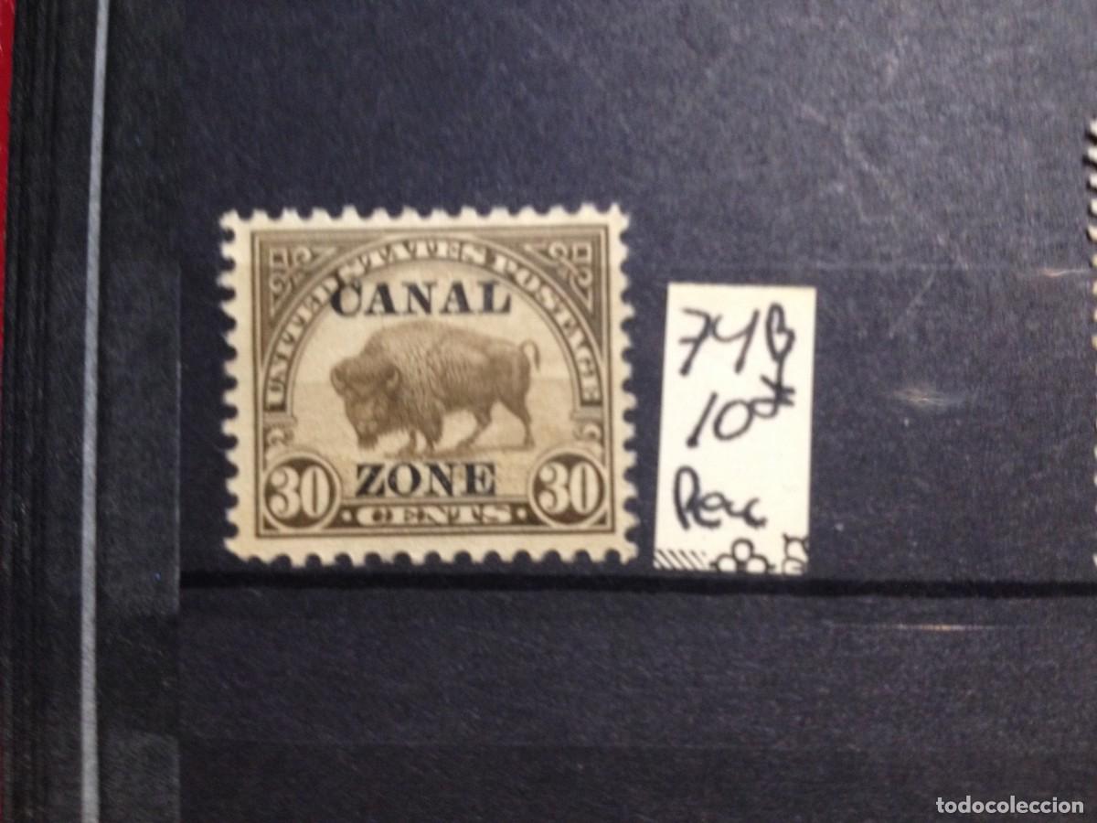 Briefmarken: SELLOS DEL CANAL DE PANAMA. NUEVOS CON FIJASELLOS. YVERT N&ordm; 74B