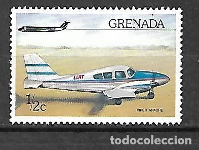 Sellos: 1976: Grenada &rdquo; Aviones - Piper Apache&rdquo; (MNH**) - Foto 1