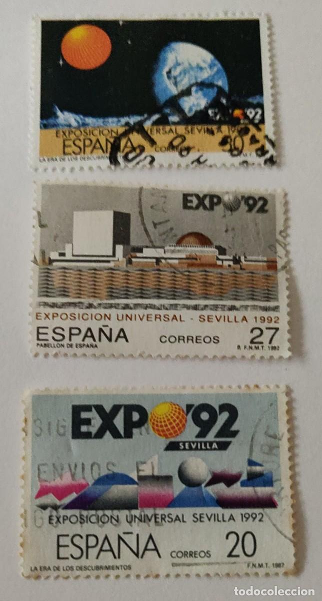 Sellos: Sellos Espa&ntilde;a Expo de Sevilla. - Foto 1