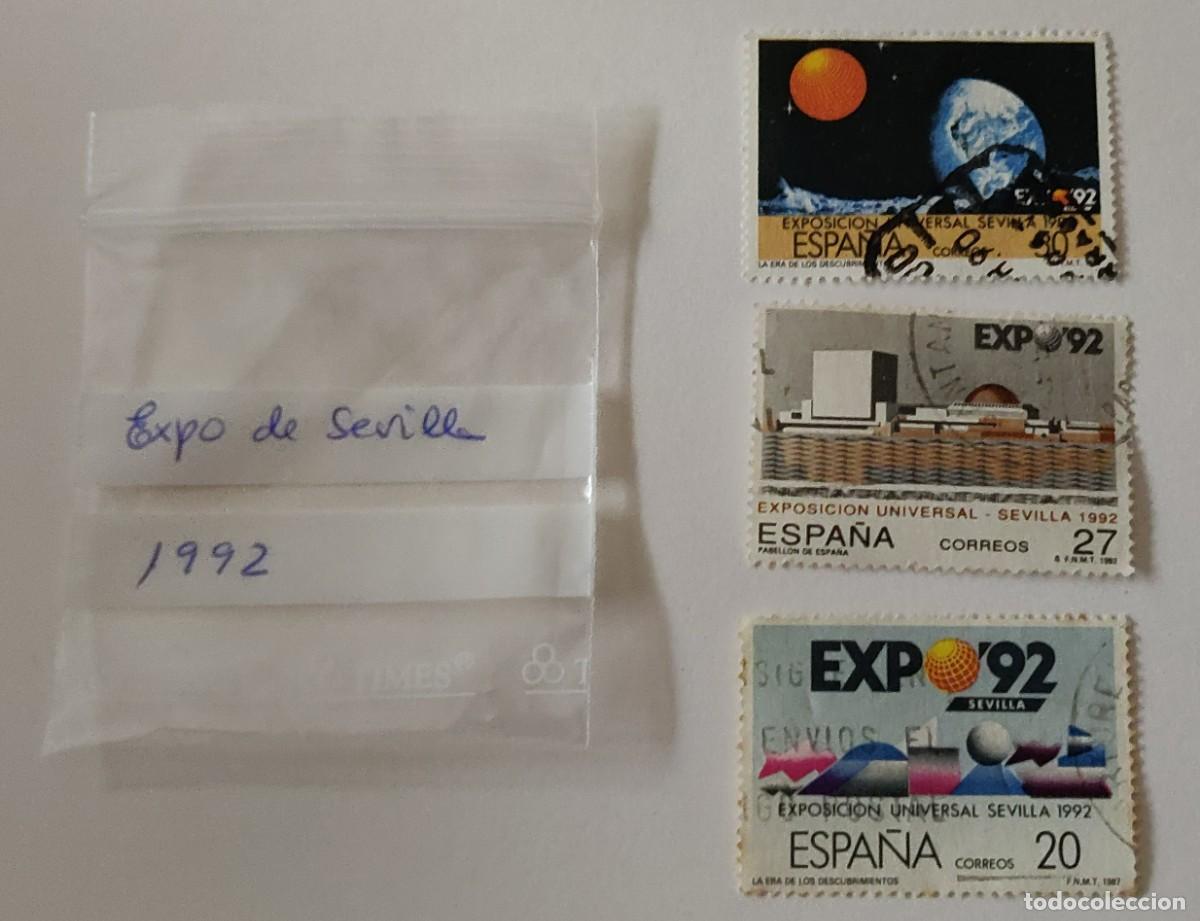 Sellos: Sellos Espa&ntilde;a Expo de Sevilla. - Foto 2