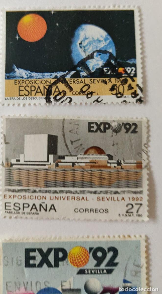 Sellos: Sellos Espa&ntilde;a Expo de Sevilla. - Foto 3