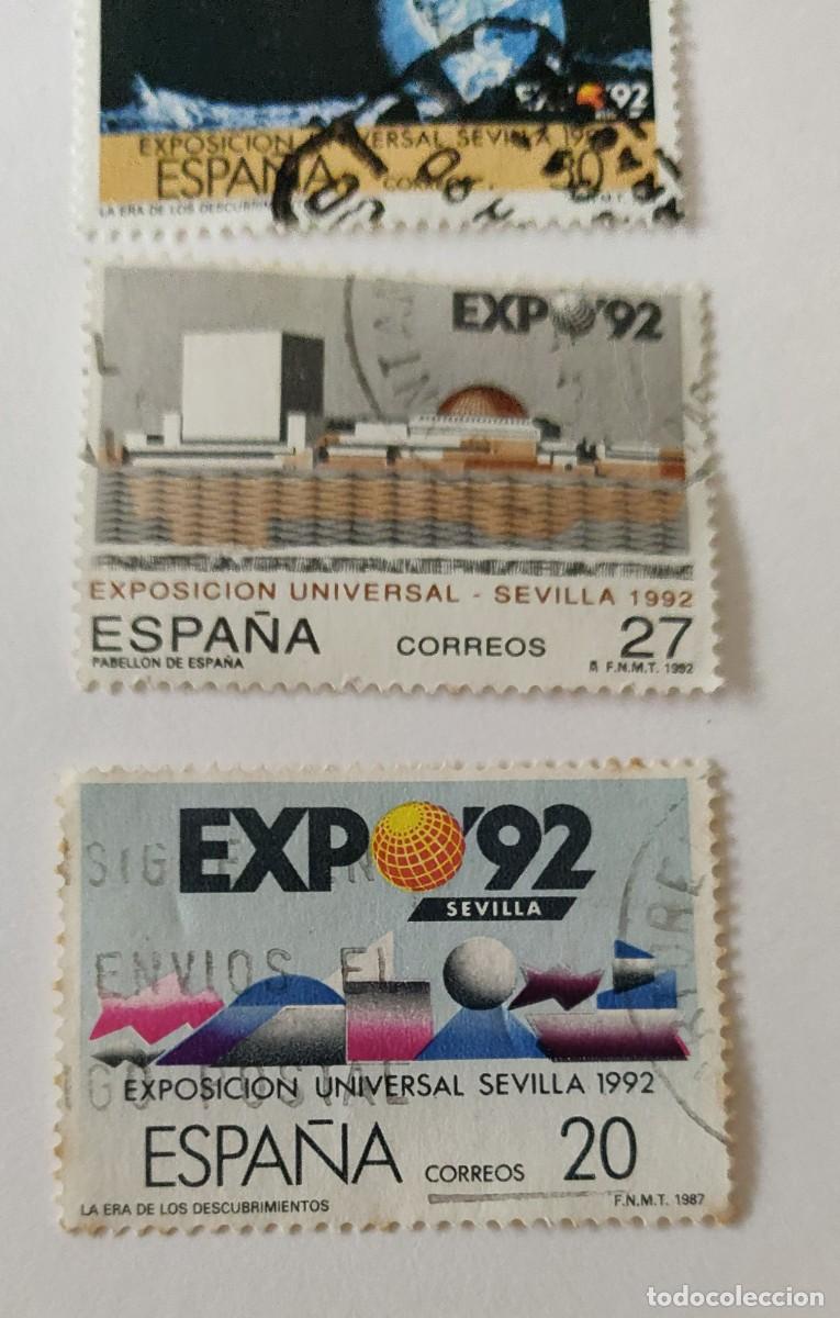 Sellos: Sellos Espa&ntilde;a Expo de Sevilla. - Foto 5