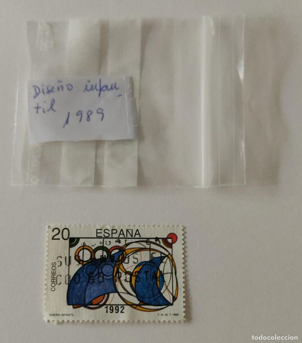 Sellos: Sello de Espa&ntilde;a Dise&ntilde;o Infantil. - Foto 2