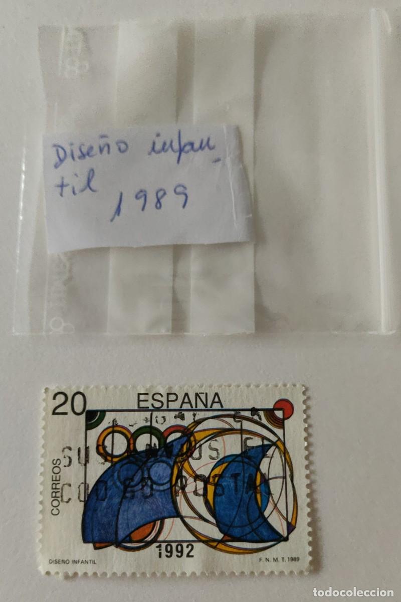 Sellos: Sello de Espa&ntilde;a Dise&ntilde;o Infantil. - Foto 4
