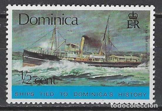 Sellos: DOMINICA 1975 - BARCOS, &rdquo;YARE&rdquo; - MH* - Foto 1