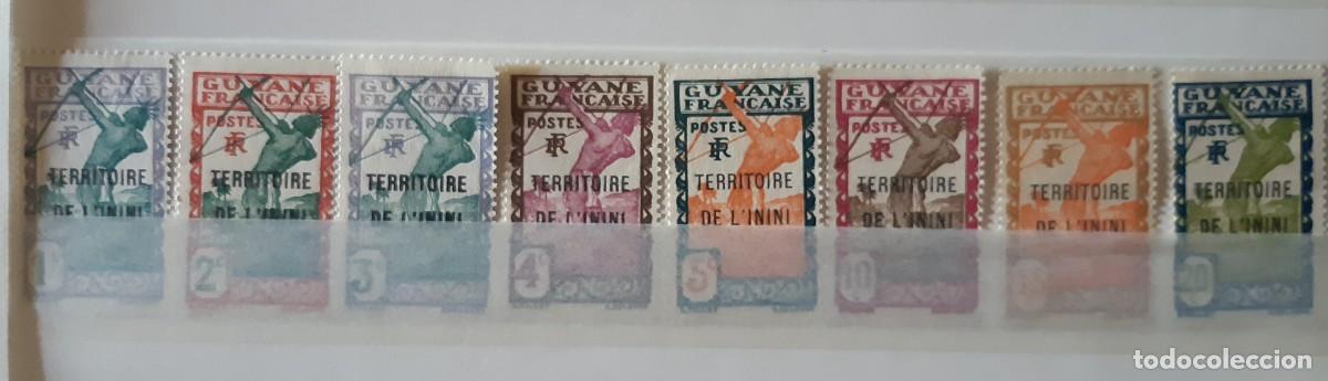 Sellos: ININI, GUYANA FRANCESA, 1932/40. - Foto 1