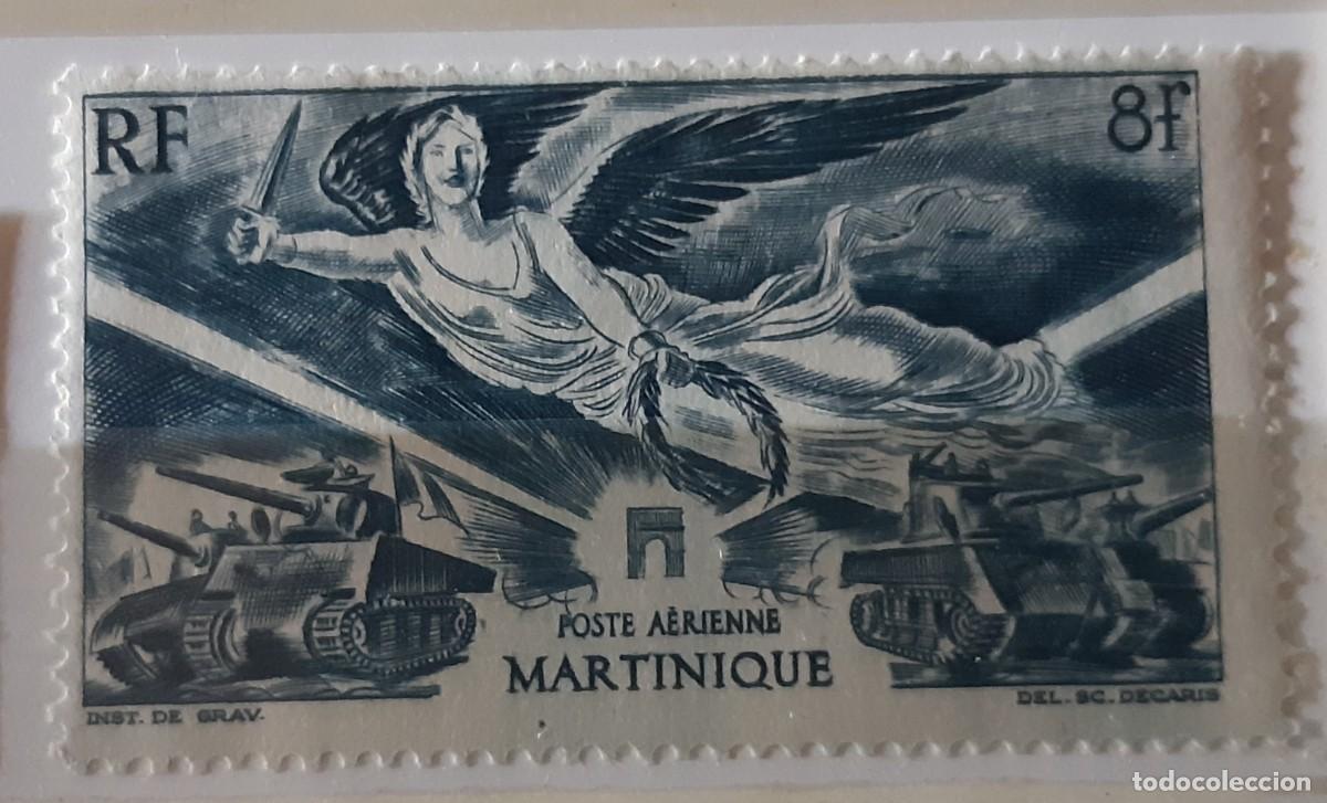 Sellos: MARTINICA, 1946. - Foto 1