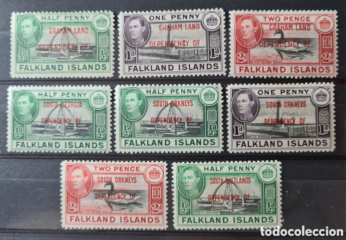 Sellos: Sellos nuevos de las Dependencias de Islas Malvinas (Falkland Islands Dependencies)