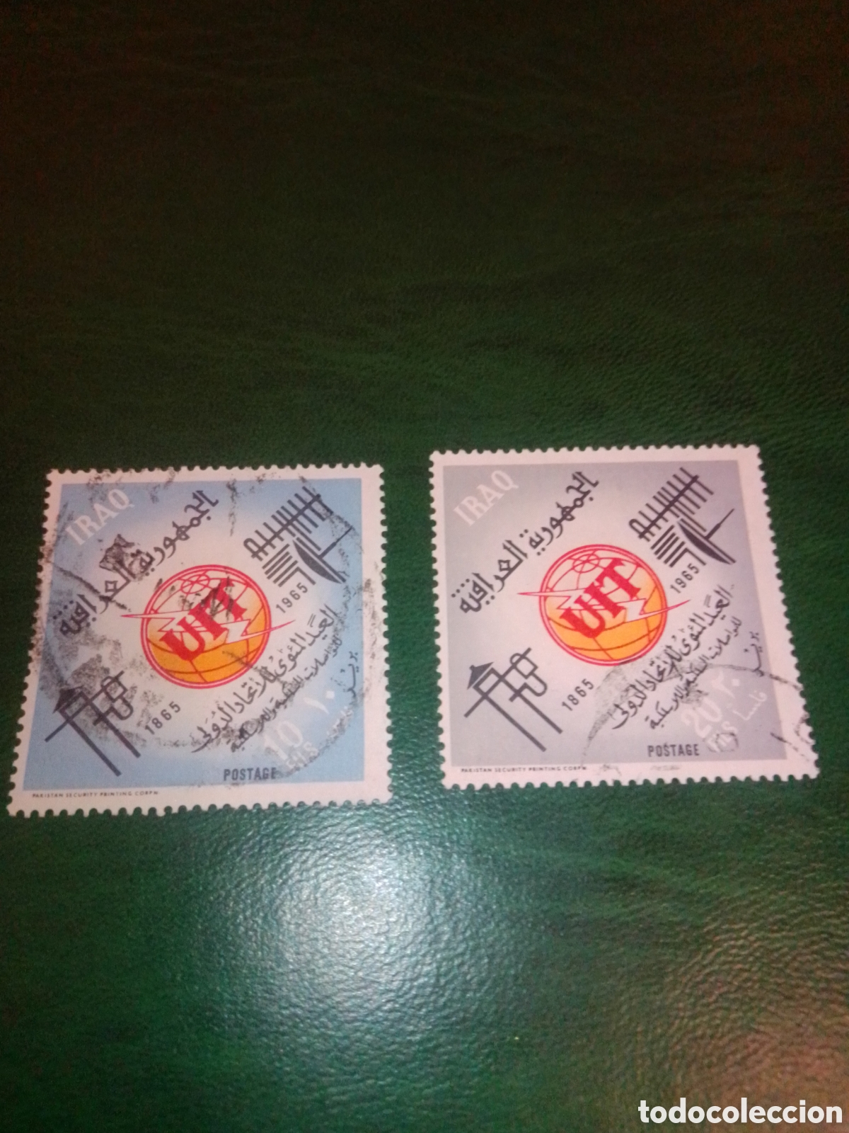 Sellos: UIT 1965 Iraq - Foto 1