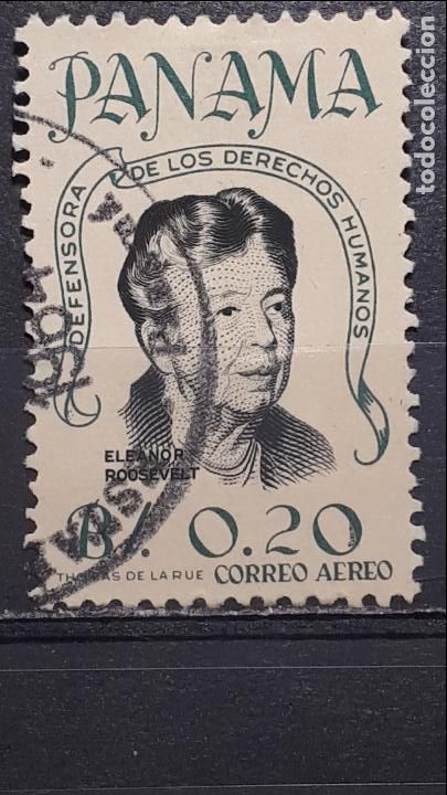 Sellos: PANAM&Aacute; .&deg;. A&ntilde;o 1964. YVERT 312. A&eacute;reo - Foto 1